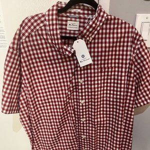 NWT Ben Sherman Short Sleeve Button Down 3XL XXXL